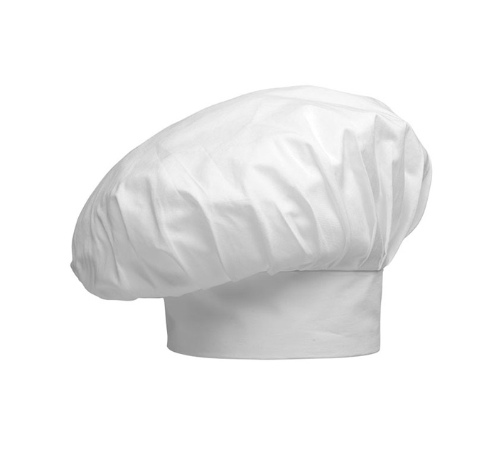 Cappello da chef white - MF Chef - Abiti per chef