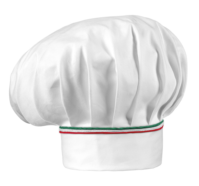 Cappello da chef Italy line